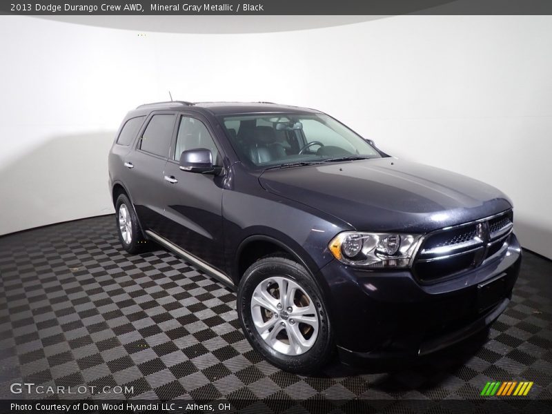 Mineral Gray Metallic / Black 2013 Dodge Durango Crew AWD