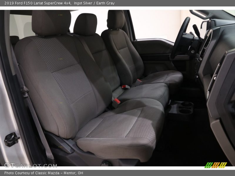 Ingot Silver / Earth Gray 2019 Ford F150 Lariat SuperCrew 4x4