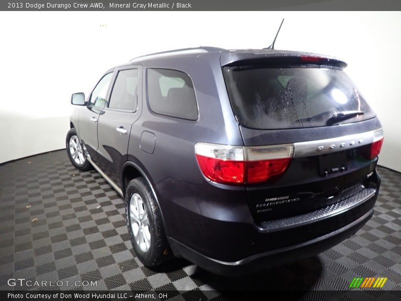 Mineral Gray Metallic / Black 2013 Dodge Durango Crew AWD