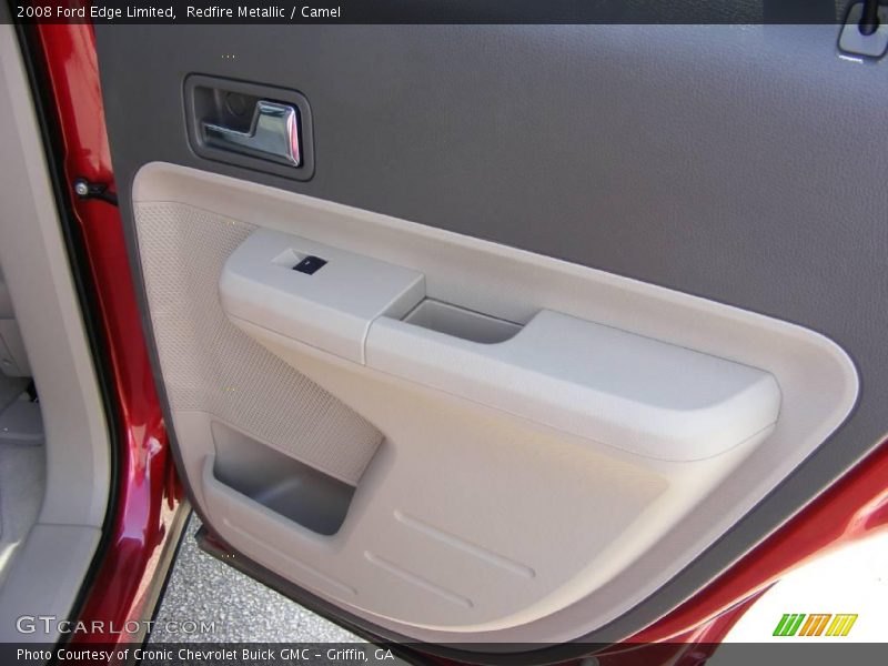 Redfire Metallic / Camel 2008 Ford Edge Limited
