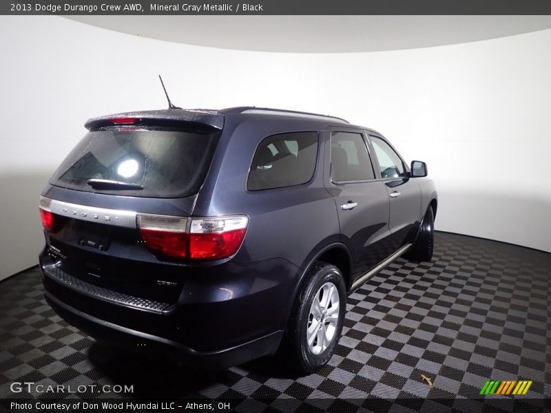 Mineral Gray Metallic / Black 2013 Dodge Durango Crew AWD
