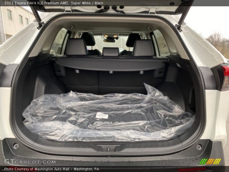 Super White / Black 2021 Toyota RAV4 XLE Premium AWD