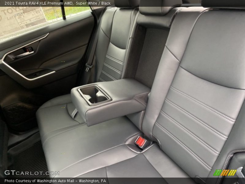 Super White / Black 2021 Toyota RAV4 XLE Premium AWD