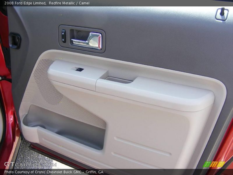 Redfire Metallic / Camel 2008 Ford Edge Limited