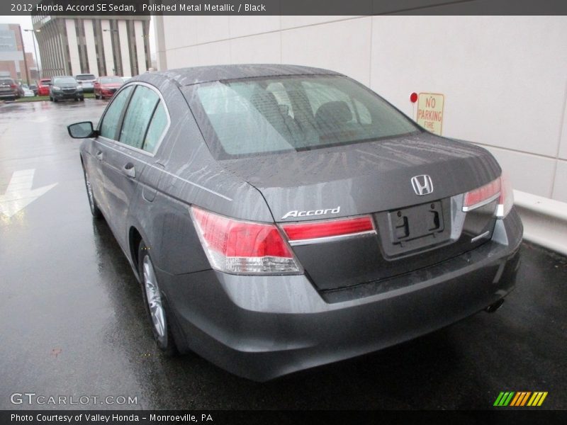 Polished Metal Metallic / Black 2012 Honda Accord SE Sedan