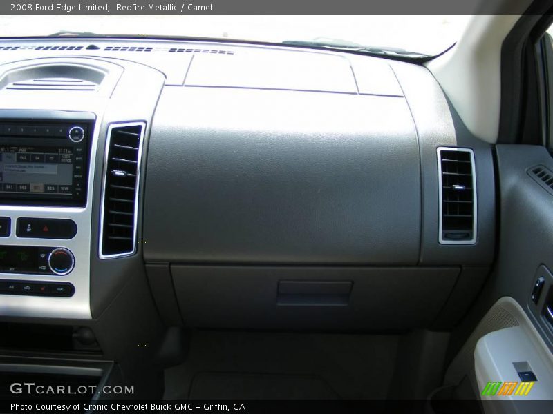 Redfire Metallic / Camel 2008 Ford Edge Limited