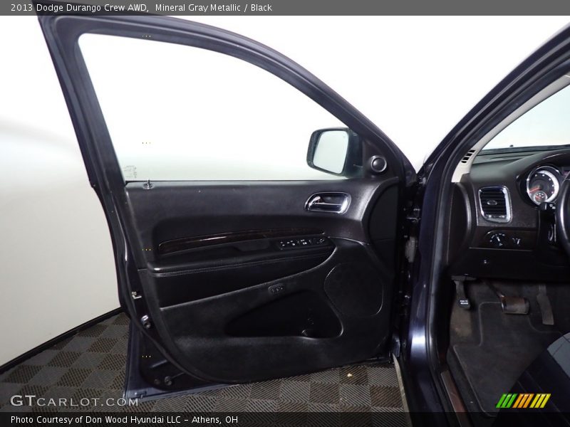 Mineral Gray Metallic / Black 2013 Dodge Durango Crew AWD