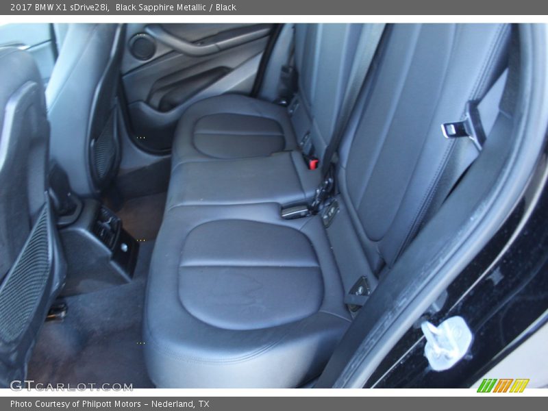 Black Sapphire Metallic / Black 2017 BMW X1 sDrive28i