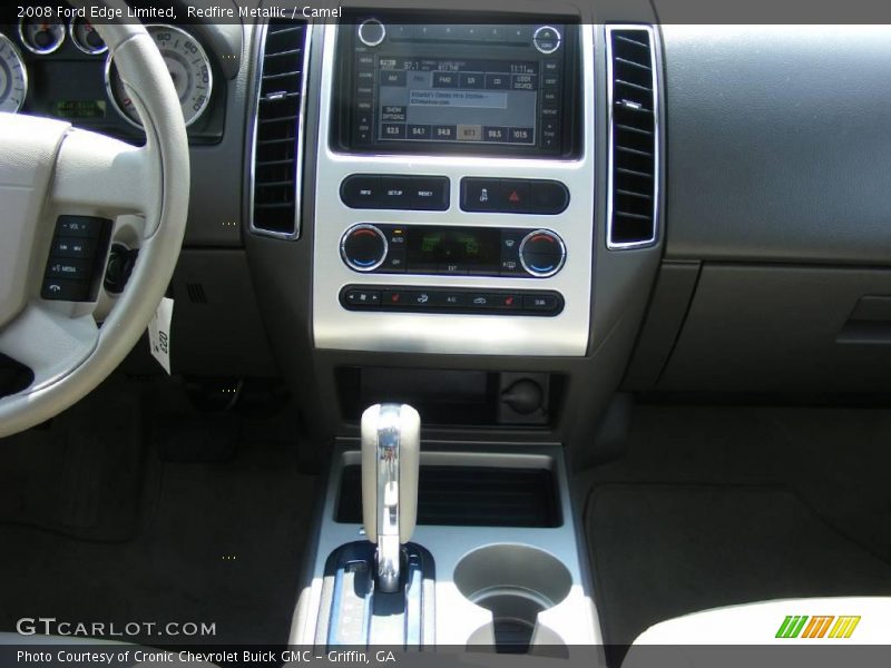 Redfire Metallic / Camel 2008 Ford Edge Limited