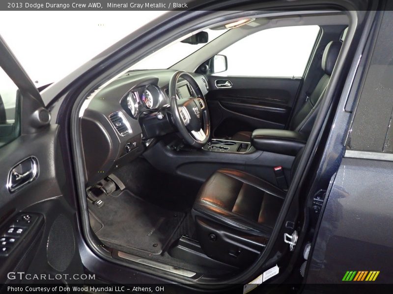 Mineral Gray Metallic / Black 2013 Dodge Durango Crew AWD