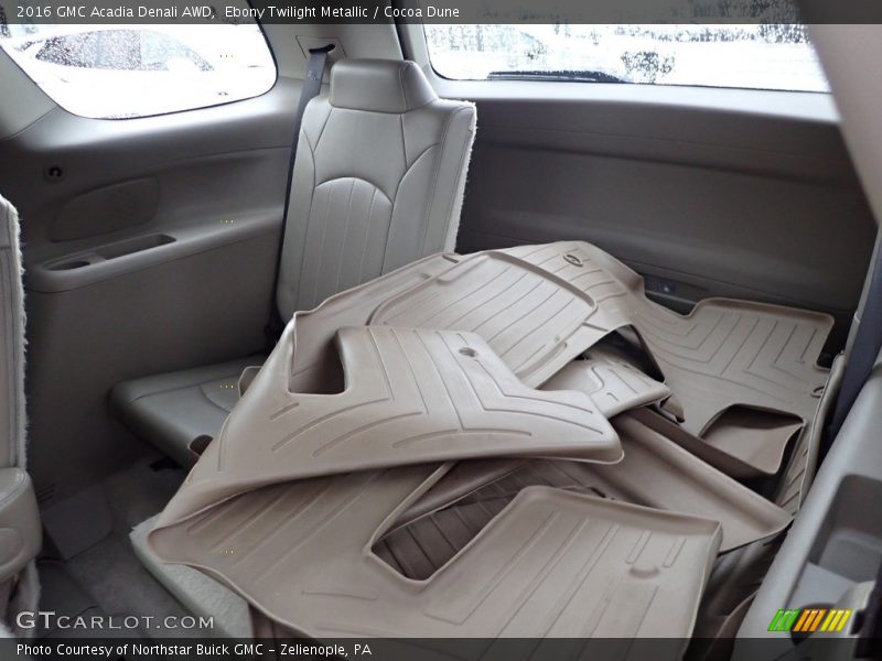 Ebony Twilight Metallic / Cocoa Dune 2016 GMC Acadia Denali AWD