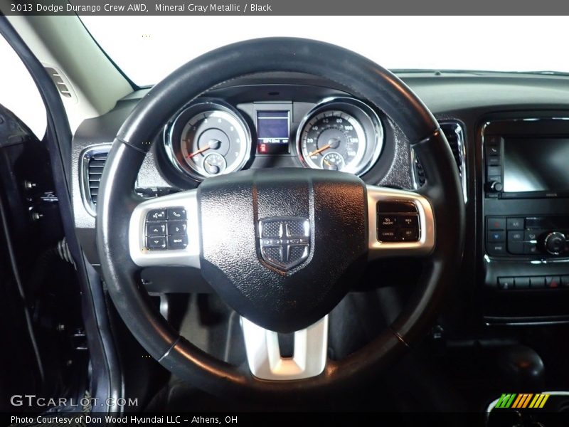 Mineral Gray Metallic / Black 2013 Dodge Durango Crew AWD