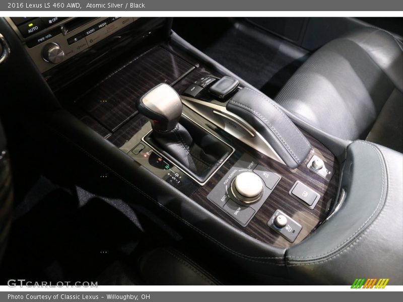 Atomic Silver / Black 2016 Lexus LS 460 AWD