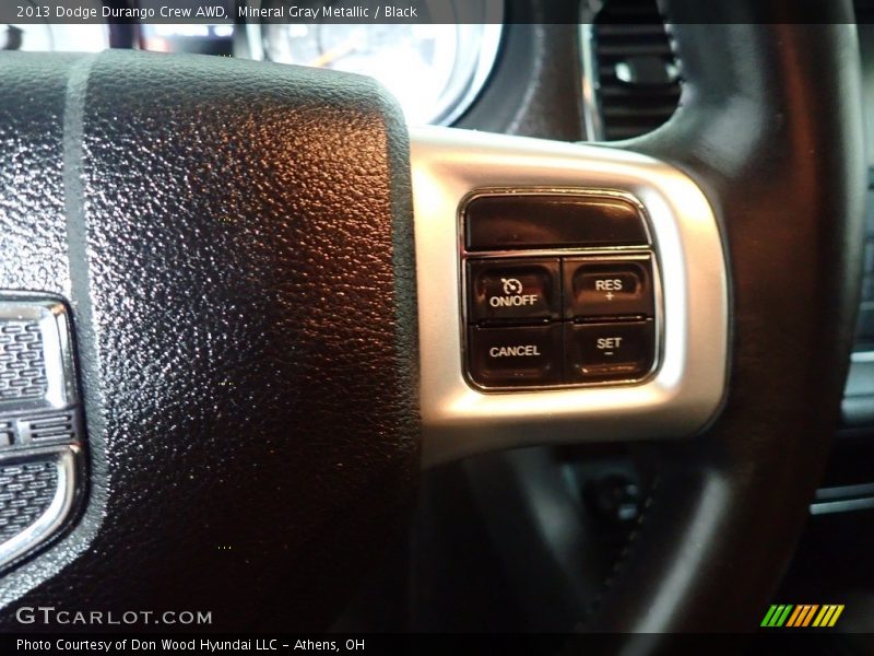 Mineral Gray Metallic / Black 2013 Dodge Durango Crew AWD