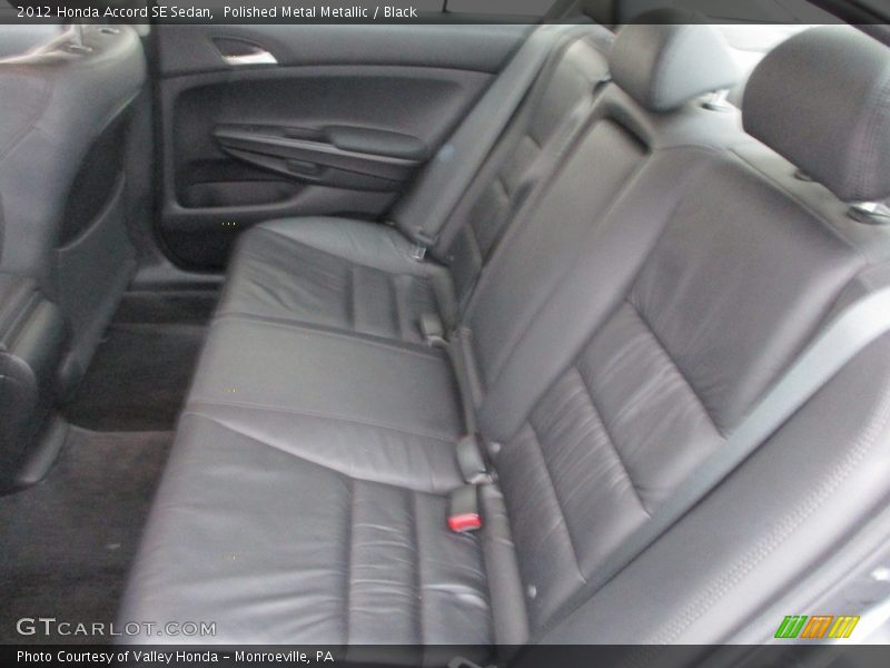 Polished Metal Metallic / Black 2012 Honda Accord SE Sedan
