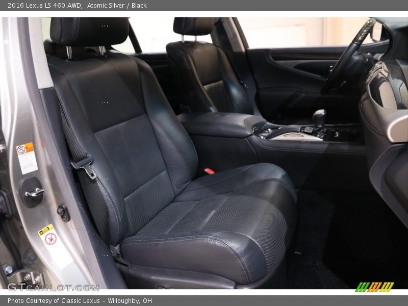Atomic Silver / Black 2016 Lexus LS 460 AWD