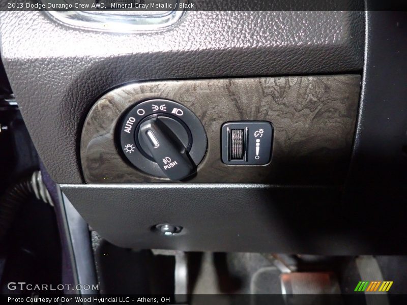 Mineral Gray Metallic / Black 2013 Dodge Durango Crew AWD