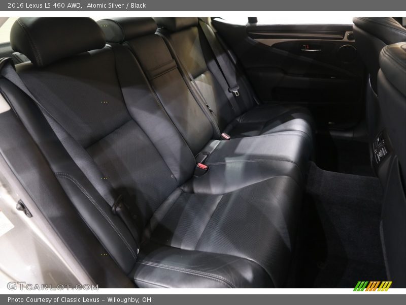 Atomic Silver / Black 2016 Lexus LS 460 AWD