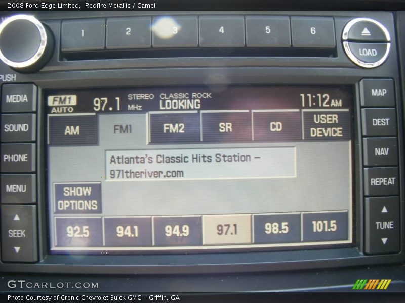 Redfire Metallic / Camel 2008 Ford Edge Limited