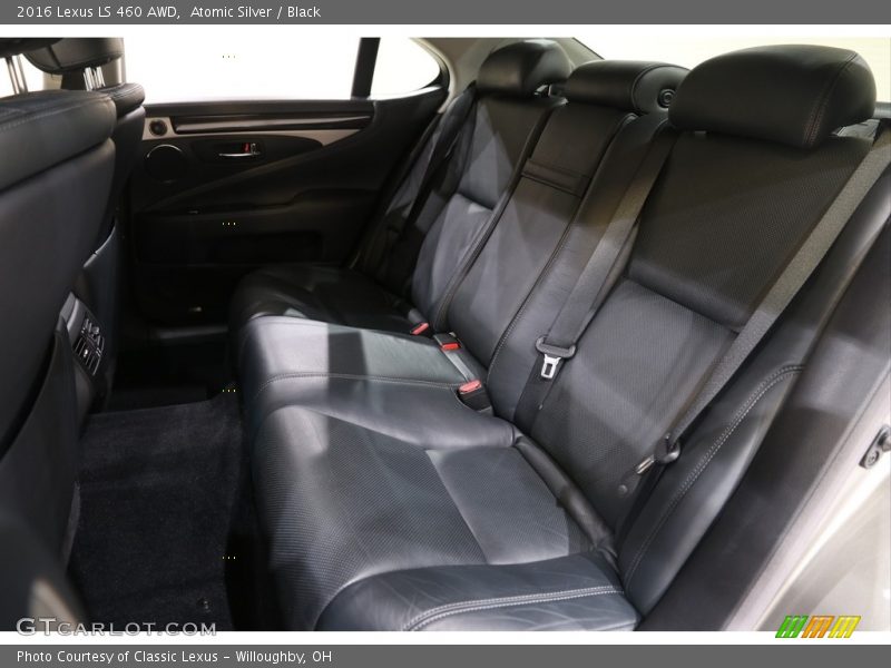 Atomic Silver / Black 2016 Lexus LS 460 AWD