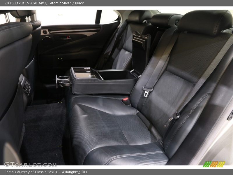Atomic Silver / Black 2016 Lexus LS 460 AWD