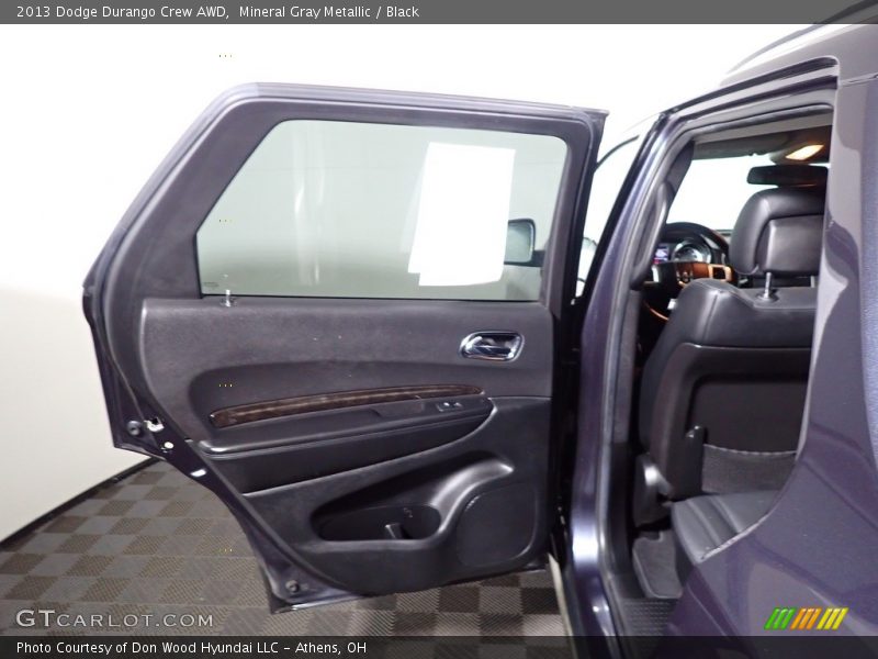 Mineral Gray Metallic / Black 2013 Dodge Durango Crew AWD