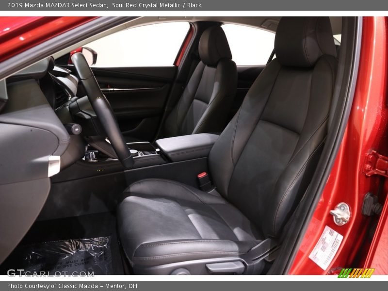 Front Seat of 2019 MAZDA3 Select Sedan