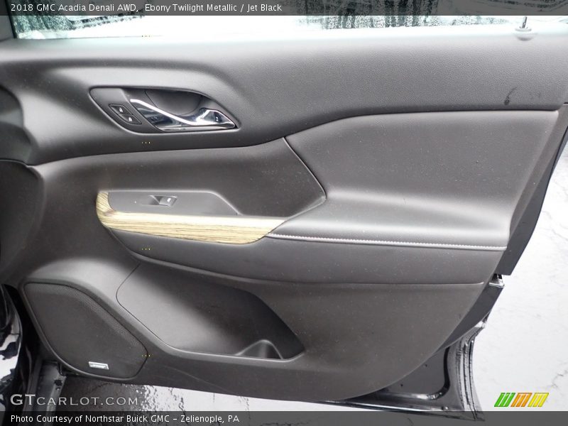 Ebony Twilight Metallic / Jet Black 2018 GMC Acadia Denali AWD