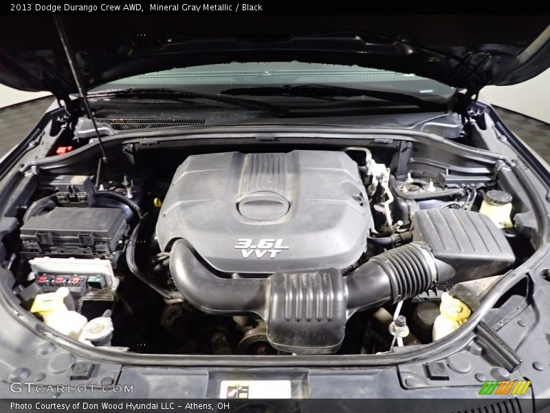 Mineral Gray Metallic / Black 2013 Dodge Durango Crew AWD