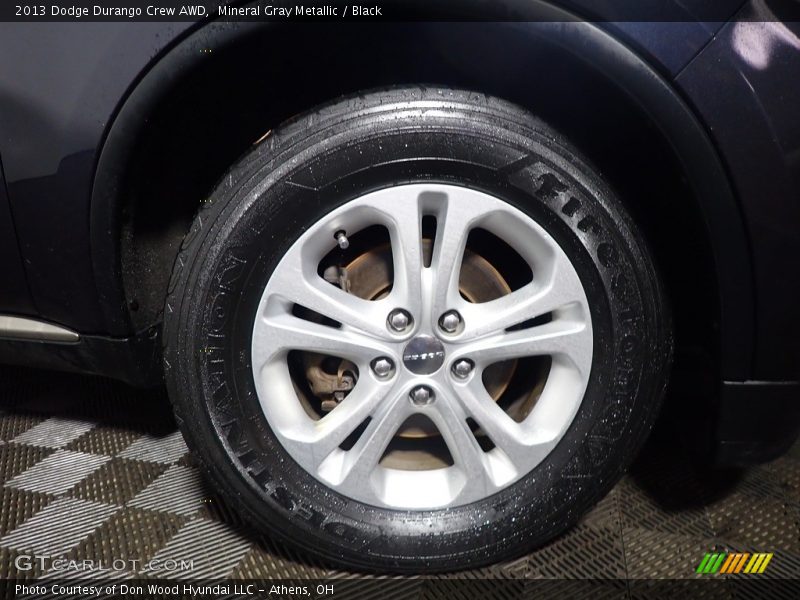 Mineral Gray Metallic / Black 2013 Dodge Durango Crew AWD