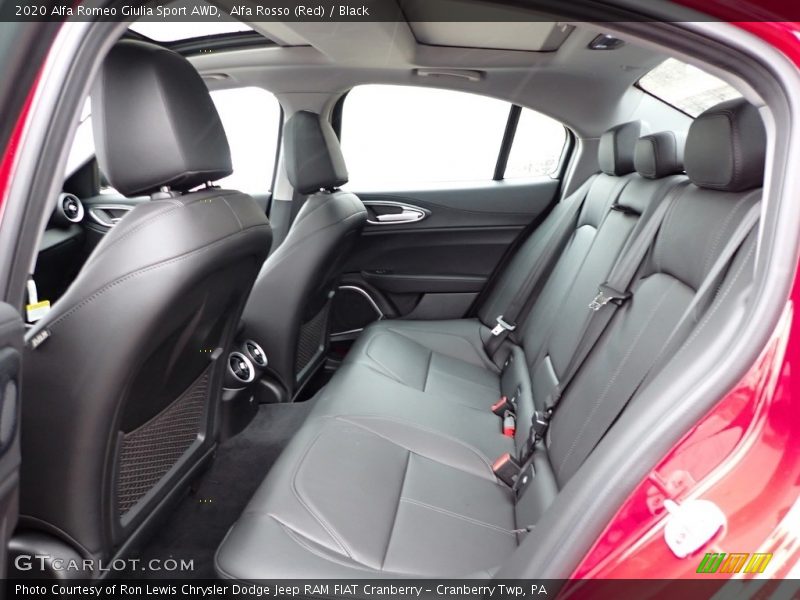 Alfa Rosso (Red) / Black 2020 Alfa Romeo Giulia Sport AWD