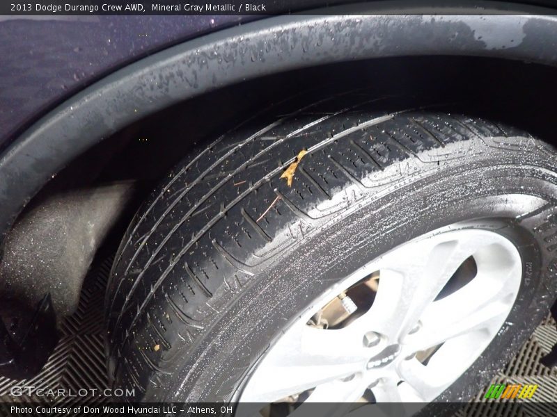 Mineral Gray Metallic / Black 2013 Dodge Durango Crew AWD