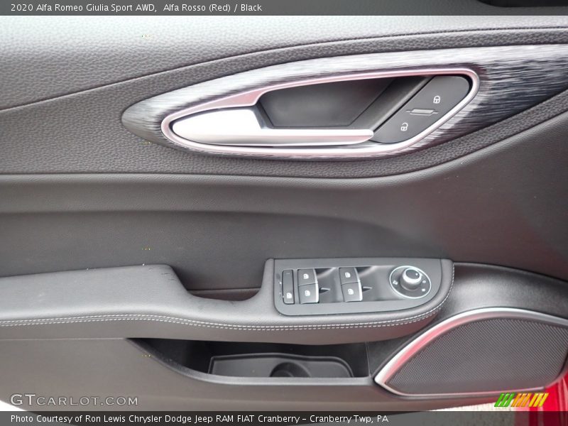 Alfa Rosso (Red) / Black 2020 Alfa Romeo Giulia Sport AWD