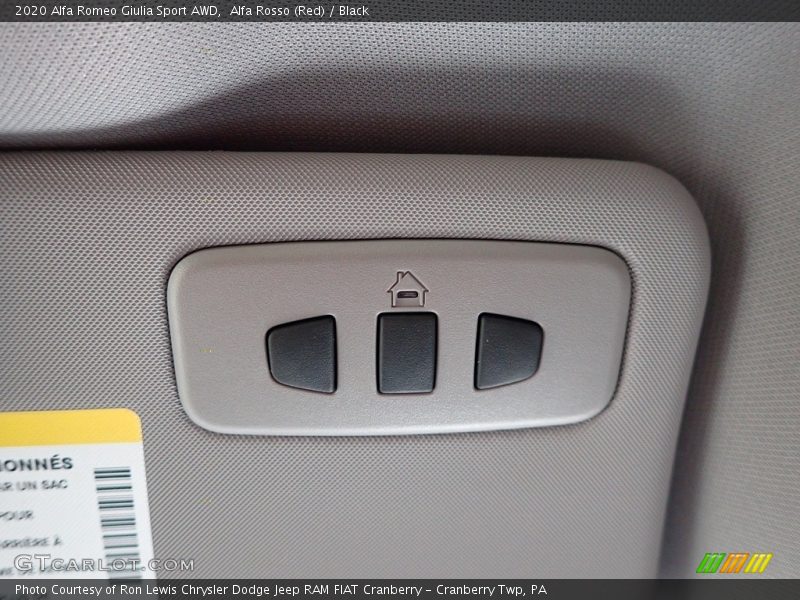 Alfa Rosso (Red) / Black 2020 Alfa Romeo Giulia Sport AWD