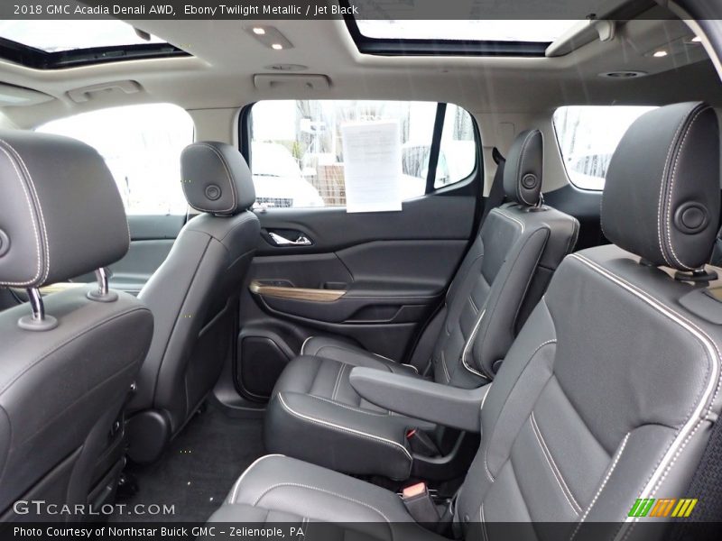 Ebony Twilight Metallic / Jet Black 2018 GMC Acadia Denali AWD