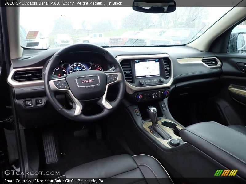 Ebony Twilight Metallic / Jet Black 2018 GMC Acadia Denali AWD