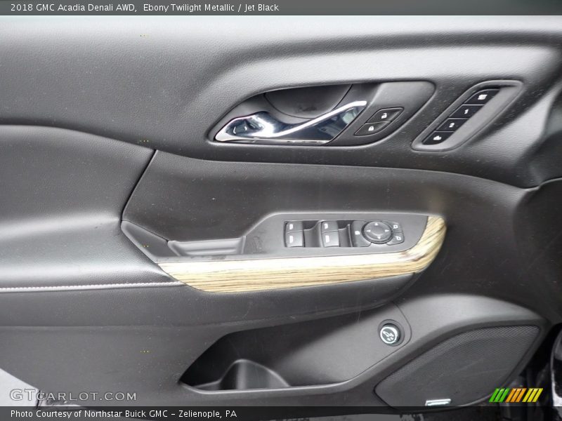 Ebony Twilight Metallic / Jet Black 2018 GMC Acadia Denali AWD