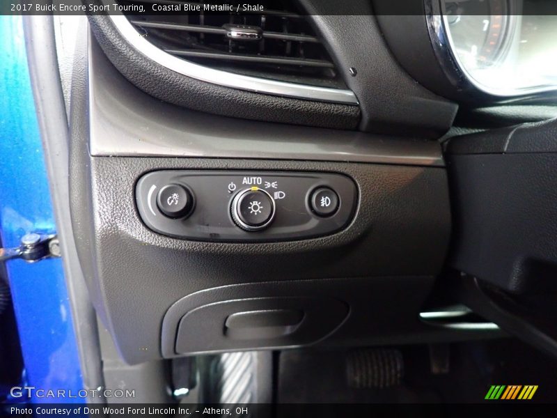 Controls of 2017 Encore Sport Touring