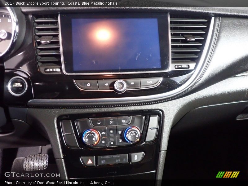 Coastal Blue Metallic / Shale 2017 Buick Encore Sport Touring