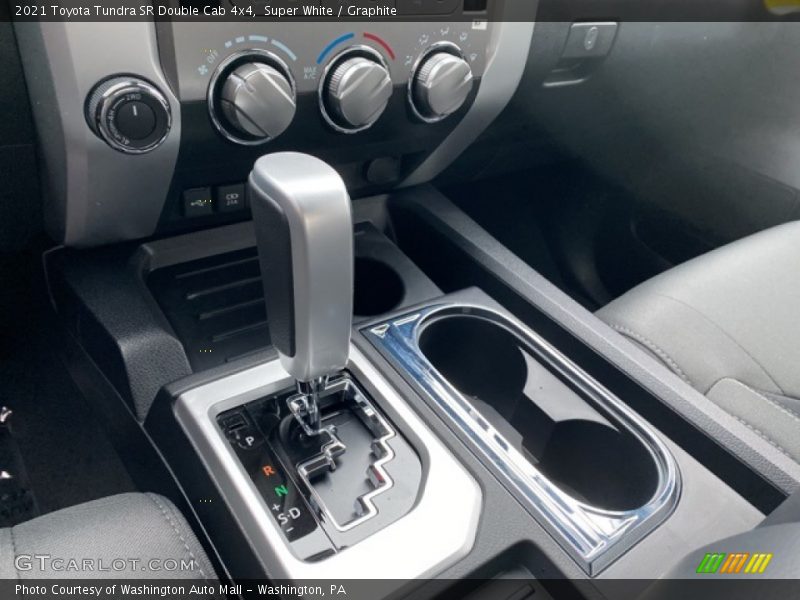 Super White / Graphite 2021 Toyota Tundra SR Double Cab 4x4