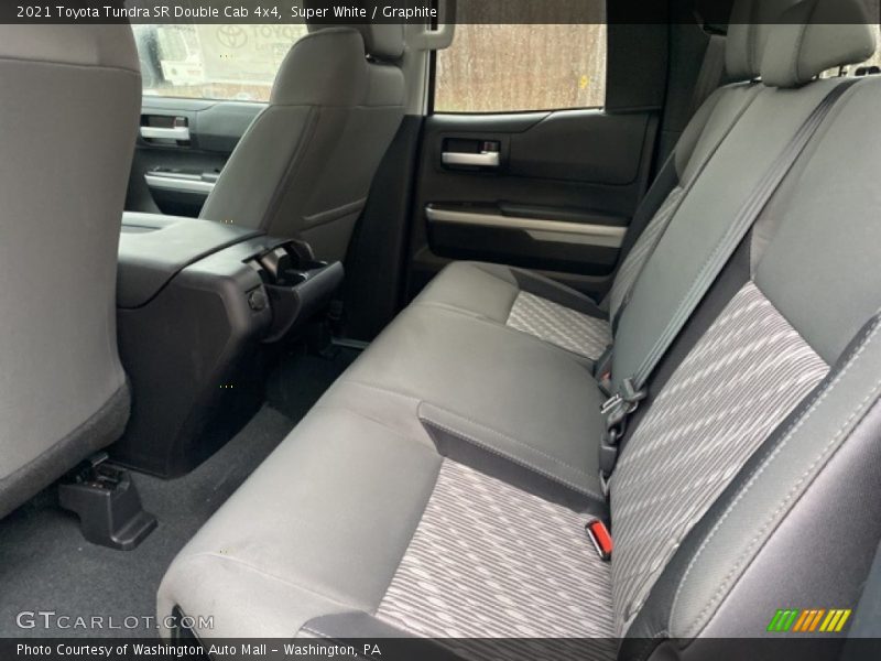 Super White / Graphite 2021 Toyota Tundra SR Double Cab 4x4