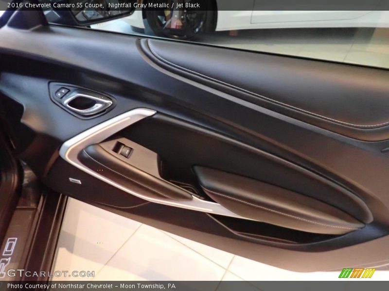 Nightfall Gray Metallic / Jet Black 2016 Chevrolet Camaro SS Coupe