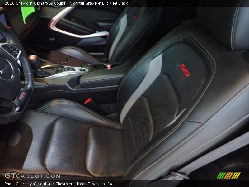 Nightfall Gray Metallic / Jet Black 2016 Chevrolet Camaro SS Coupe