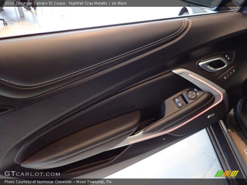 Nightfall Gray Metallic / Jet Black 2016 Chevrolet Camaro SS Coupe