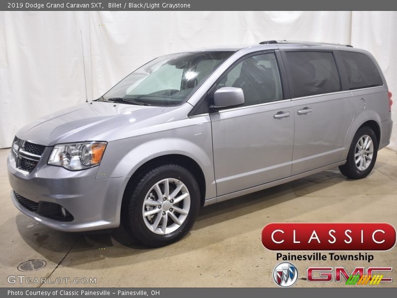 Billet / Black/Light Graystone 2019 Dodge Grand Caravan SXT