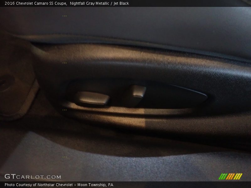 Nightfall Gray Metallic / Jet Black 2016 Chevrolet Camaro SS Coupe