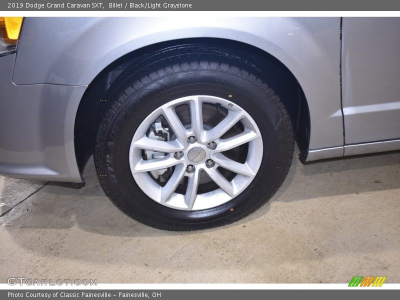 Billet / Black/Light Graystone 2019 Dodge Grand Caravan SXT