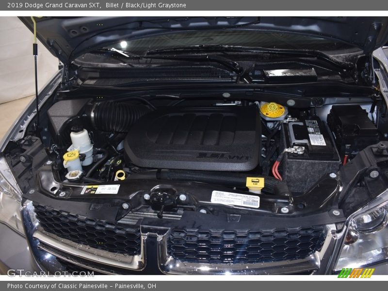 Billet / Black/Light Graystone 2019 Dodge Grand Caravan SXT