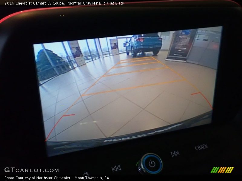 Nightfall Gray Metallic / Jet Black 2016 Chevrolet Camaro SS Coupe