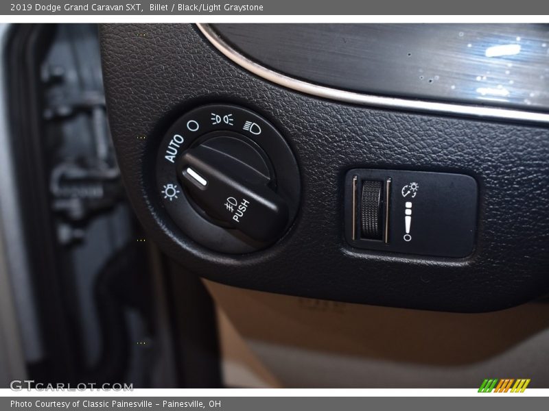 Billet / Black/Light Graystone 2019 Dodge Grand Caravan SXT